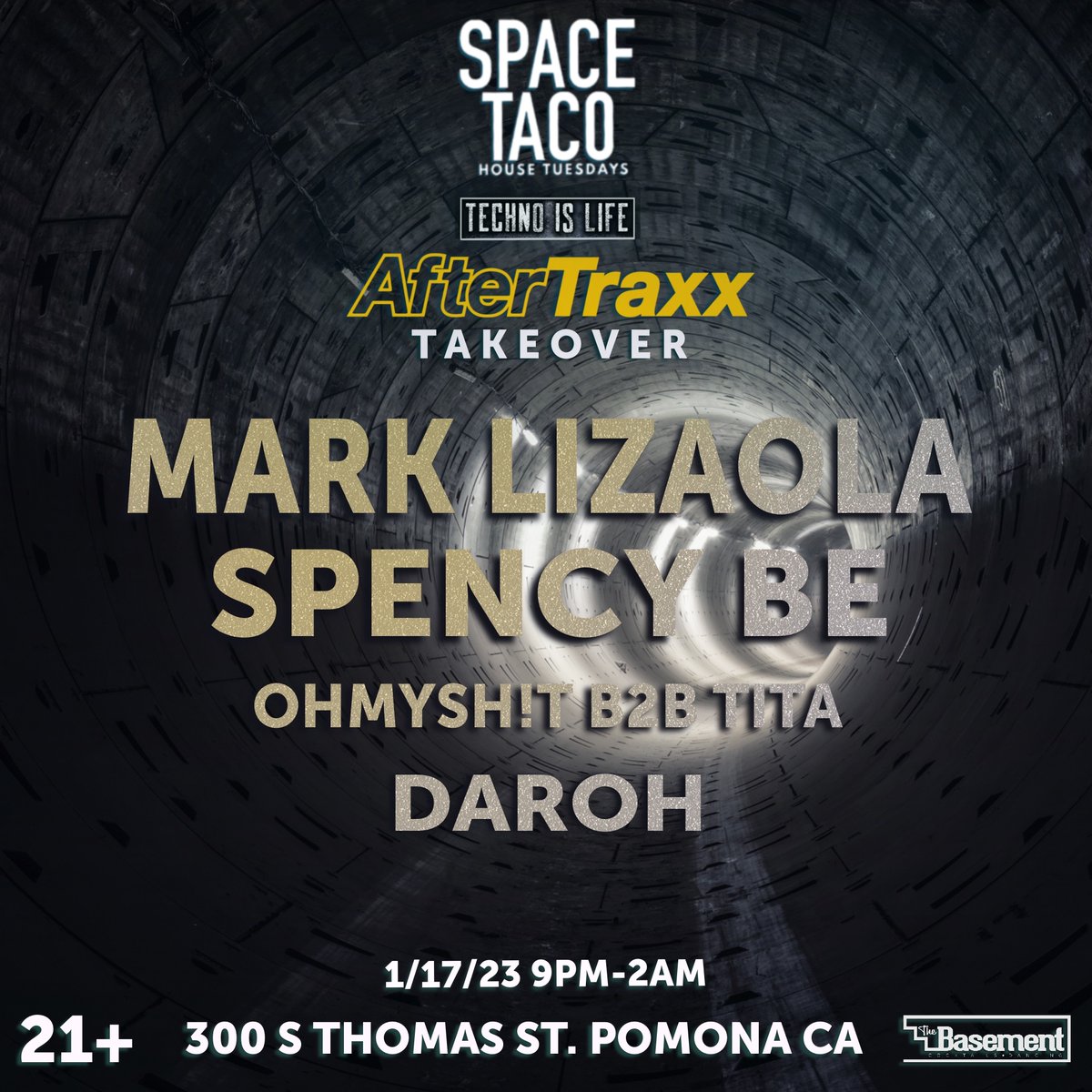 Are you ready for SOMETHING PROPER!?
We are bringing you <a href="/AfterTraxx/">AfterTraxx</a> artists <a href="/Marklizaola/">Mark Lizaola</a> and <a href="/SpencyBe/">spency be vibin</a> for another episode of TECHNO IS LIFE supported by OhMySh!t b2b TITA and SpaceTaco's own <a href="/the_legit_daroh/">Darrell Gramm</a>. 🛸🌮😎