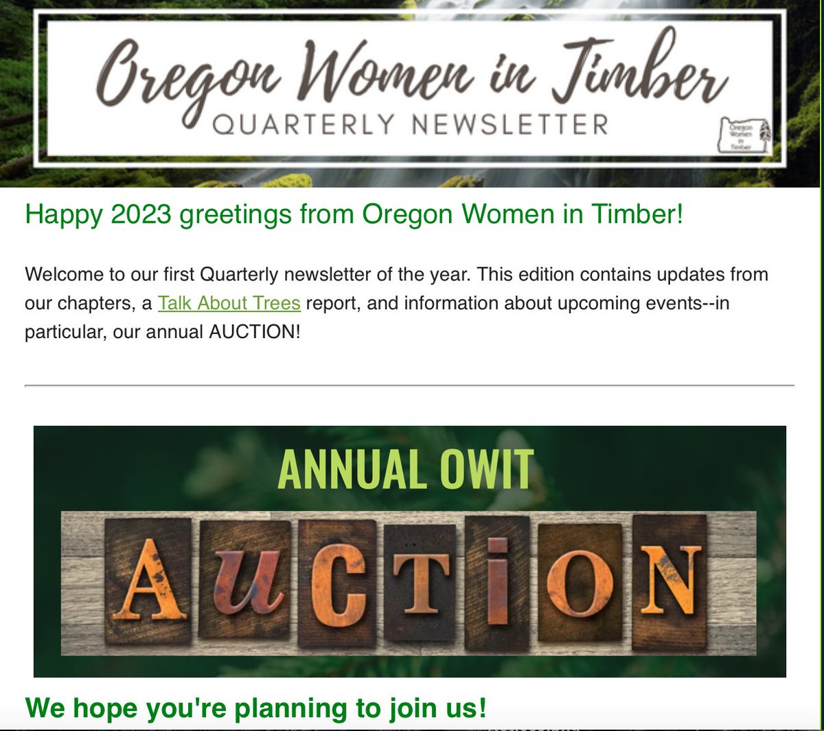 OR_Women_Timber's tweet photo. 1st Quarter News from Oregon Women in Timber - https://t.co/nqUzwq4aMI https://t.co/RDhgq6zyHF