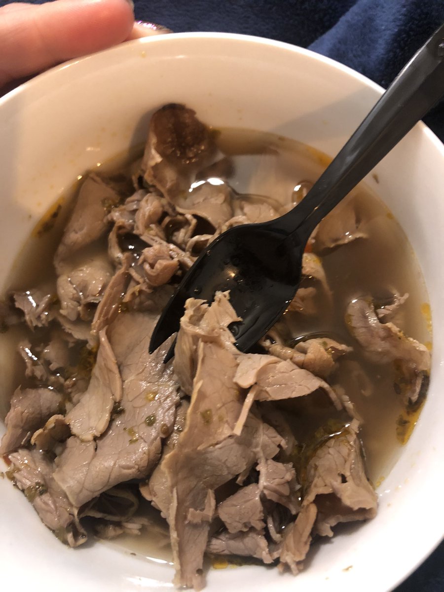 asking your Chicago-born, Italian-af boyfriend to get you soup when you’re sick and he hands you this, obviously.