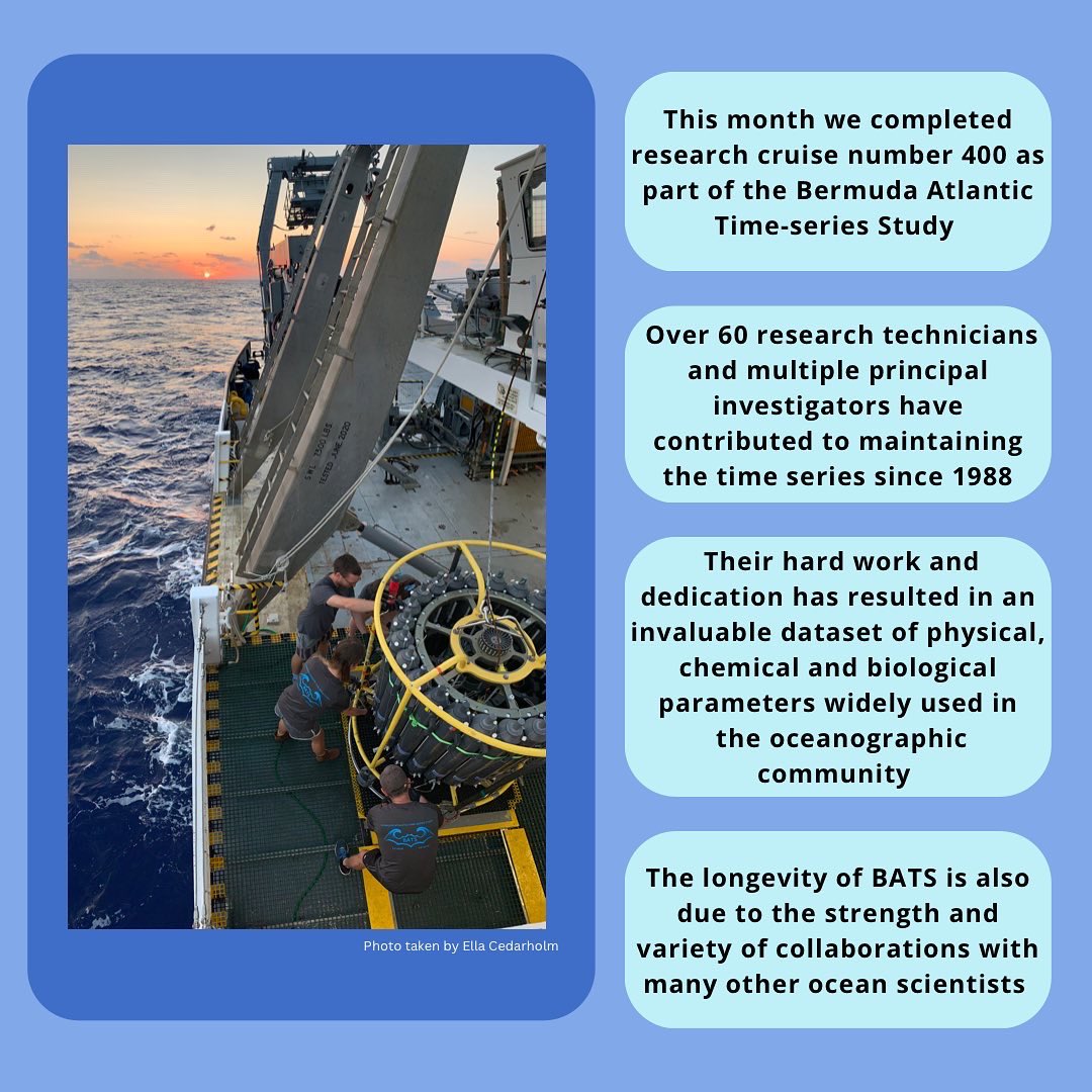 BatsBermuda's tweet photo. We’ve reached BATS cruise 400! 🎉 https://t.co/PXAohqZrSO