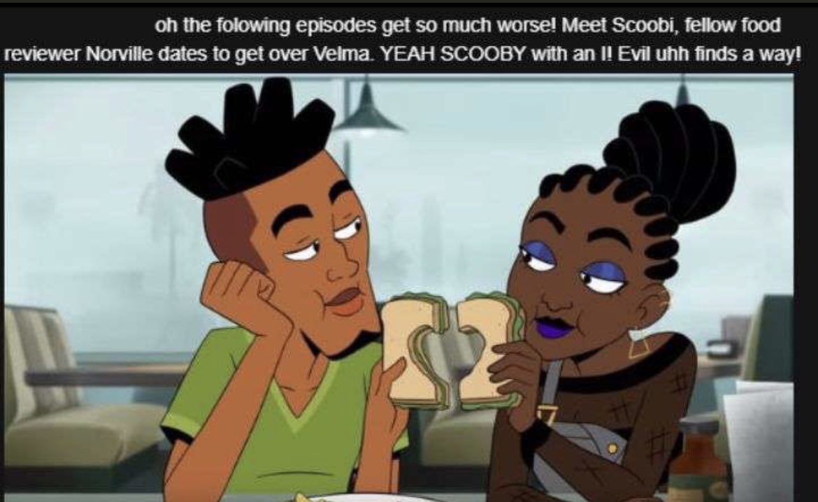 SNolxn116's tweet photo. BRO😭😭😭@mindykaling PLEASE TELL ME IF THIS IS REAL #scoobydoo #VelmatheSeries #MindyKaling https://t.co/Hb4HdkH18P