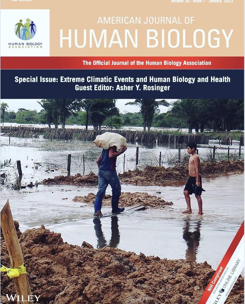 Check out the newest issue of @HumBioAssoc featuring a special issue guest edited by our own @asher_rosinger! @PennStateBBH #humanbiology #bioanth #health
