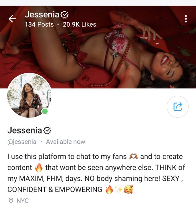 Search me: JESSENIA only on 0 ; F &mdash; https://t.co/ErRY4sJ40q<a href="/tag/courage"class="tags"><span>#courage</span></a><a href="/tag/selflove"class="tags"><span>#selflove</span></a><a href="/tag/affirmation"class="tags"><span>#affirmation</span></a>