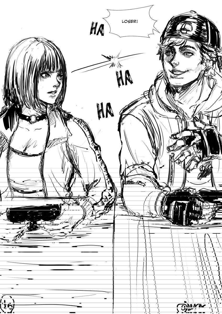 Alexahuke's tweet photo. Daoly IG Comics: Free Fire pg 8. Yeahhhh this scene... Maxim roasted Kelly. OMG u make a big mistake boy!!! Also theyre playing Free Fire together follow #dailyigcomicsfreefirealexa for more pages
#freefire #garenafreefire #kellyfreefire #maximfreefire #comics #commissionsopen https://t.co/rm0SdStZLz