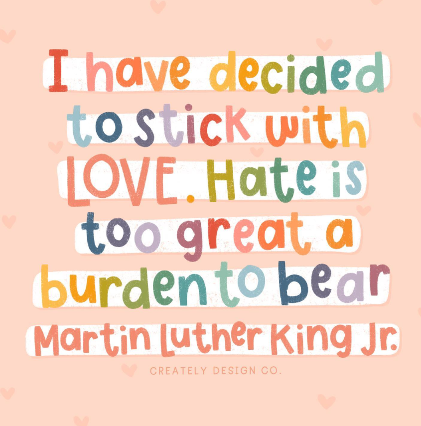 PPBHSstuco's tweet photo. We honor and remember the legacy of the Rev. Dr. Martin Luther King, Jr.
#mlk #loveispower #makeapositivedifference https://t.co/9ENAsRHWyO