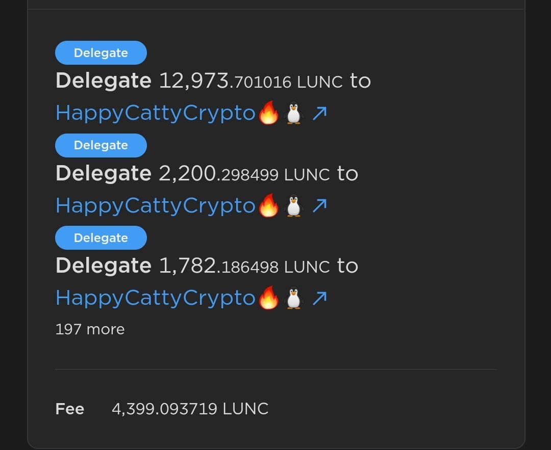 BigBullBurn's tweet photo. That can't be right surely? 4399 lunc as the fee for auto compounding on this? I didn't see any additional fees stated anywhere, I may have missed them. @HappyCatKripto #lunc https://t.co/rQVK0oI6i7