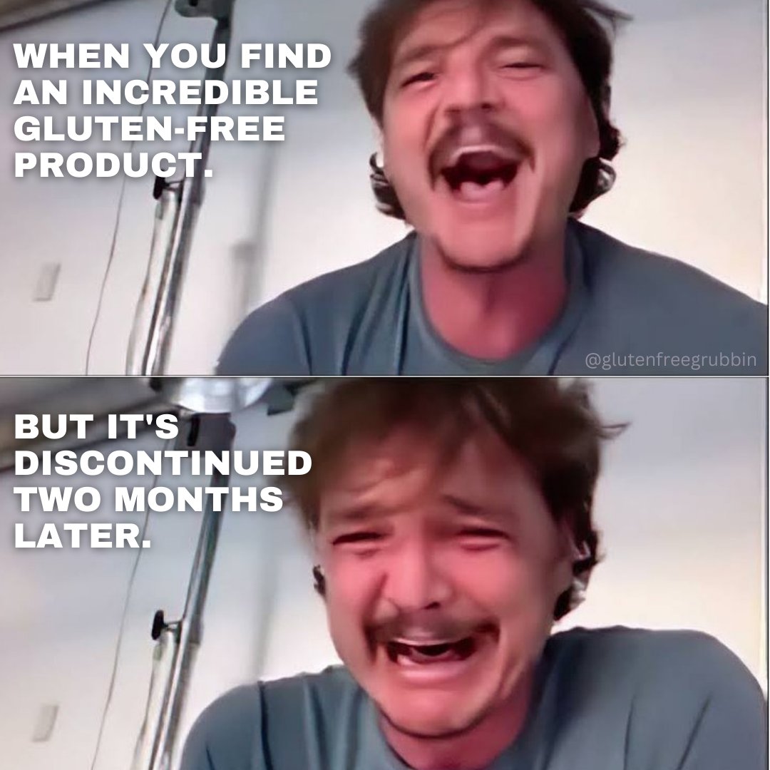 GFGrubbin's tweet photo. The absolute injustice! #glutenfree https://t.co/6LBwbZwYWu