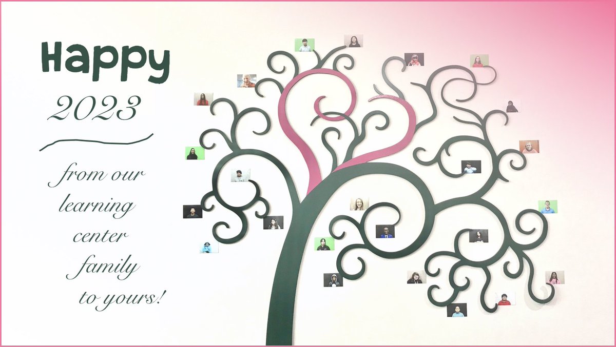 GaisserFamily's tweet photo. Our learning center family would like to wish you all a very happy 2023! We hope you are having a wonderful start to this year, and we look forward to sharing more updates soon. 😊 https://t.co/JsURLUk3MU