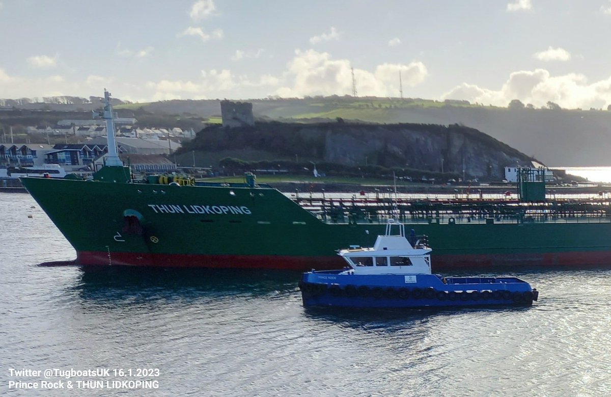 PlymouthDevon1's tweet photo. THUN LIDKOPING inbound to Cattewater Plymouth this morning. #Plymouth #ThunLidkoping #THUN #Cannis #PrinceRock #Cattewater #BritainsOceanCity #Lidkoping https://t.co/LRti9yetVb