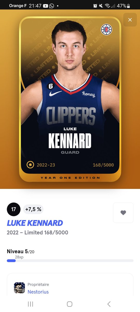 Nestorius80's tweet photo. Allez, c'est mon anniversaire (30 ans aie aie) pour encore à 1h ! A compter de ce moment vous avez 24h pour :
- RT et Like ce poste
- Me follow

Et vous aurez une chance de gagner la carte de Kennard (valeur entre 7 et 10 euros). 

Gl à tous tirage au sort demain 23h. https://t.co/9JXOPD2Mme