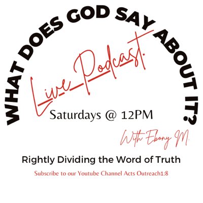 Acts1v8's tweet image. #NewProfilePic
