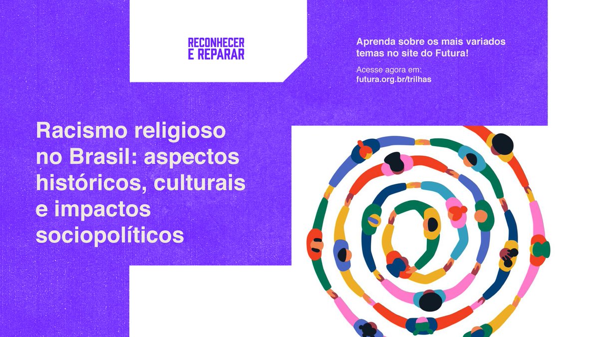 canalfutura's tweet photo. Por que alguns aspectos históricos, culturais e sociológicos têm ligação direta com o racismo religioso? Quer saber mais sobre a luta antirracista? 
Então acesse: https://t.co/rlyVlDqors https://t.co/S8yLd70sXO