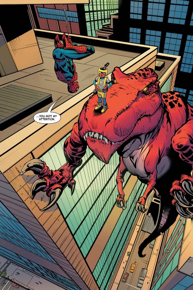 Expect Devil Dinosaur to pop up during all these time travel shenanigans during the #MCU Multiverse Saga.

MY SON. https://t.co/1soyNILuvD