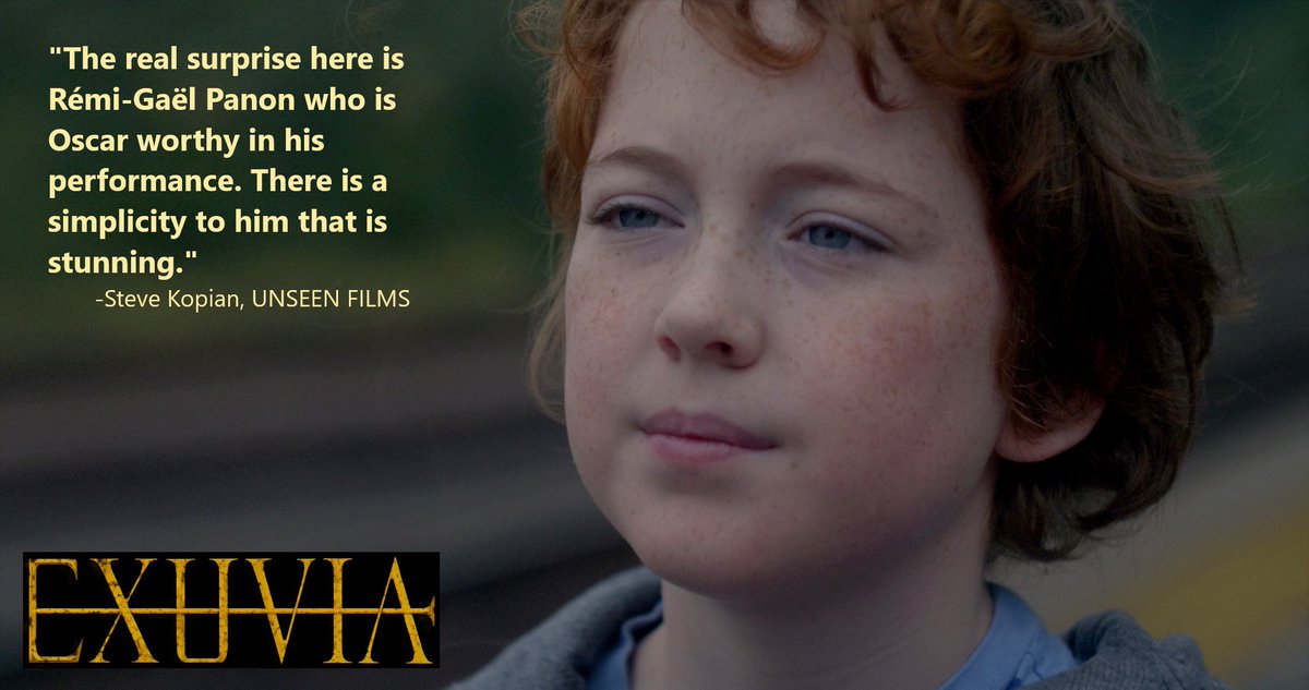 Our lead actor in EXUVIA, Rémi-Gaël Panon.
exuvia-film.com

unseenfilms.net/2023/01/exuvia…

#exuvia #indiefilm #vancouverfilm #anthonyharrison #youngactor #talent #FilmTwitter #actor #star #leoawards2022 #remigaelpanon