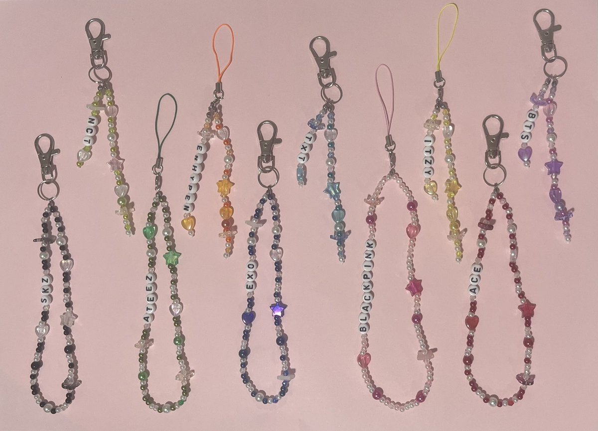 KShoppeBoutique's tweet photo. Custom kpop keychains/phone charms now available! Link in Bio!
•
#kpop #keychain #kpopkeychains #phonecharm #blackpink #bts #enhypen #txt #itzy #ace #ateez #nct #exo #straykids https://t.co/BqXKCTLAw5