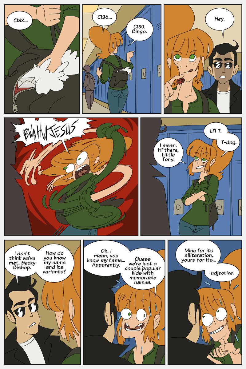 In a move that will make sense to maybe only me, I posted the original 2017 Becky Bishop comic to https://t.co/sVsWIv5YjF, replacing the 2020 reboot