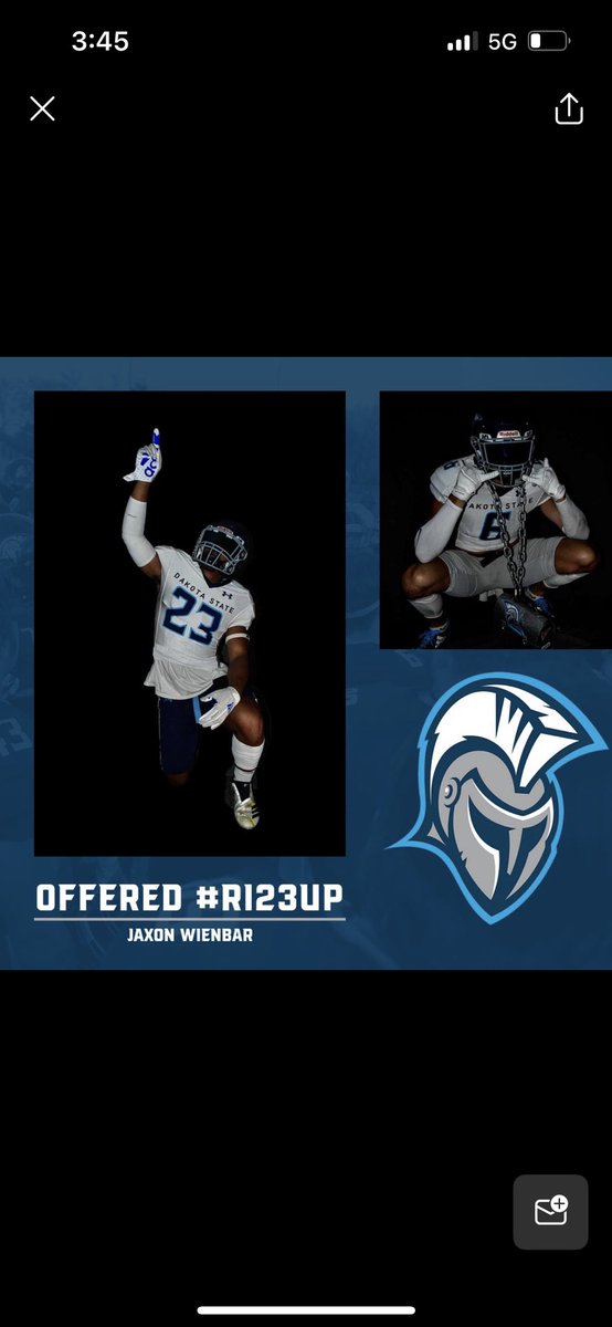 Jaxon Wienbar (@jaxwienbar2) on Twitter photo Beyond blessed for another scholarship offer ๐ฏ๐๐ผ <a href="/DakSt8Football/">Josh Anderson ๐บ๐ธ</a> <a href="/CoachSinsabaugh/">Anvil Sinsabaugh</a> <a href="/NDSCSCoach_Izz/">Eric Issendorf</a> <a href="/bob_jerdee/">Bob Jerdee</a> Beyond blessed for another scholarship offer ๐ฏ๐๐ผ <a href="/DakSt8Football/">Josh Anderson ๐บ๐ธ</a> <a href="/CoachSinsabaugh/">Anvil Sinsabaugh</a> <a href="/NDSCSCoach_Izz/">Eric Issendorf</a> <a href="/bob_jerdee/">Bob Jerdee</a>