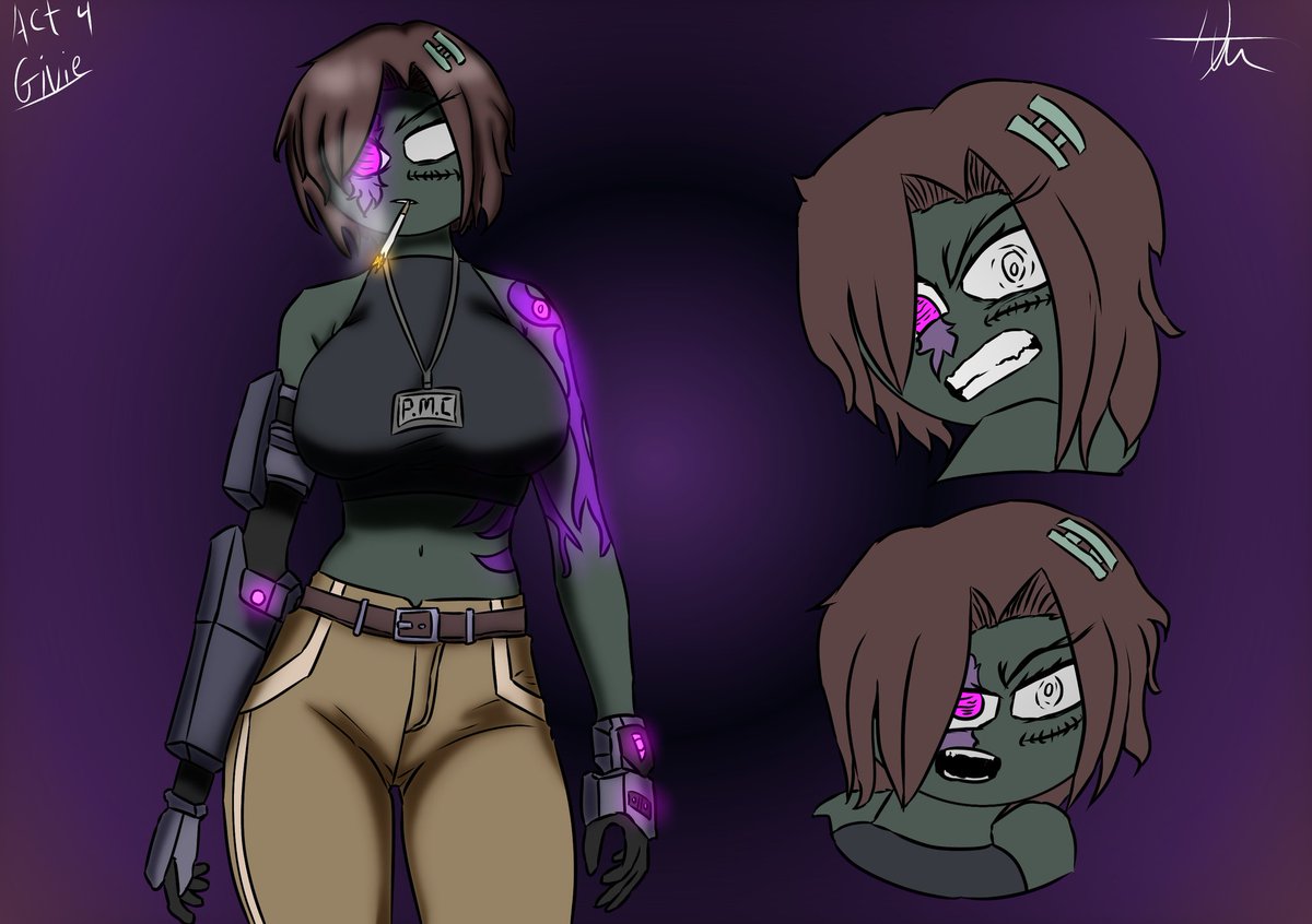 GENarcueid's tweet photo. #FederationOC 
Act 4 Givie Commander and founder of SECTOR.PMC.

For those who don't know SECTOR.PMC it a Private Military Contractor or for short Gun for Hired.

Roadmap for Act 4 design Federation characters: Fane, Teck and maybe some RLA characters. https://t.co/3mXtodpFSL