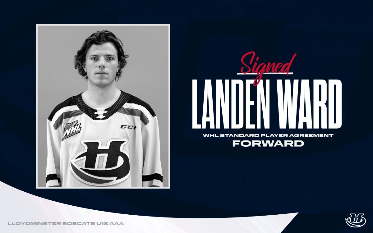 The #WHLCanes have signed 2006-born forward Landen Ward to a WHL Standard Player Agreement! 

Details 👉 bit.ly/3w9f18e