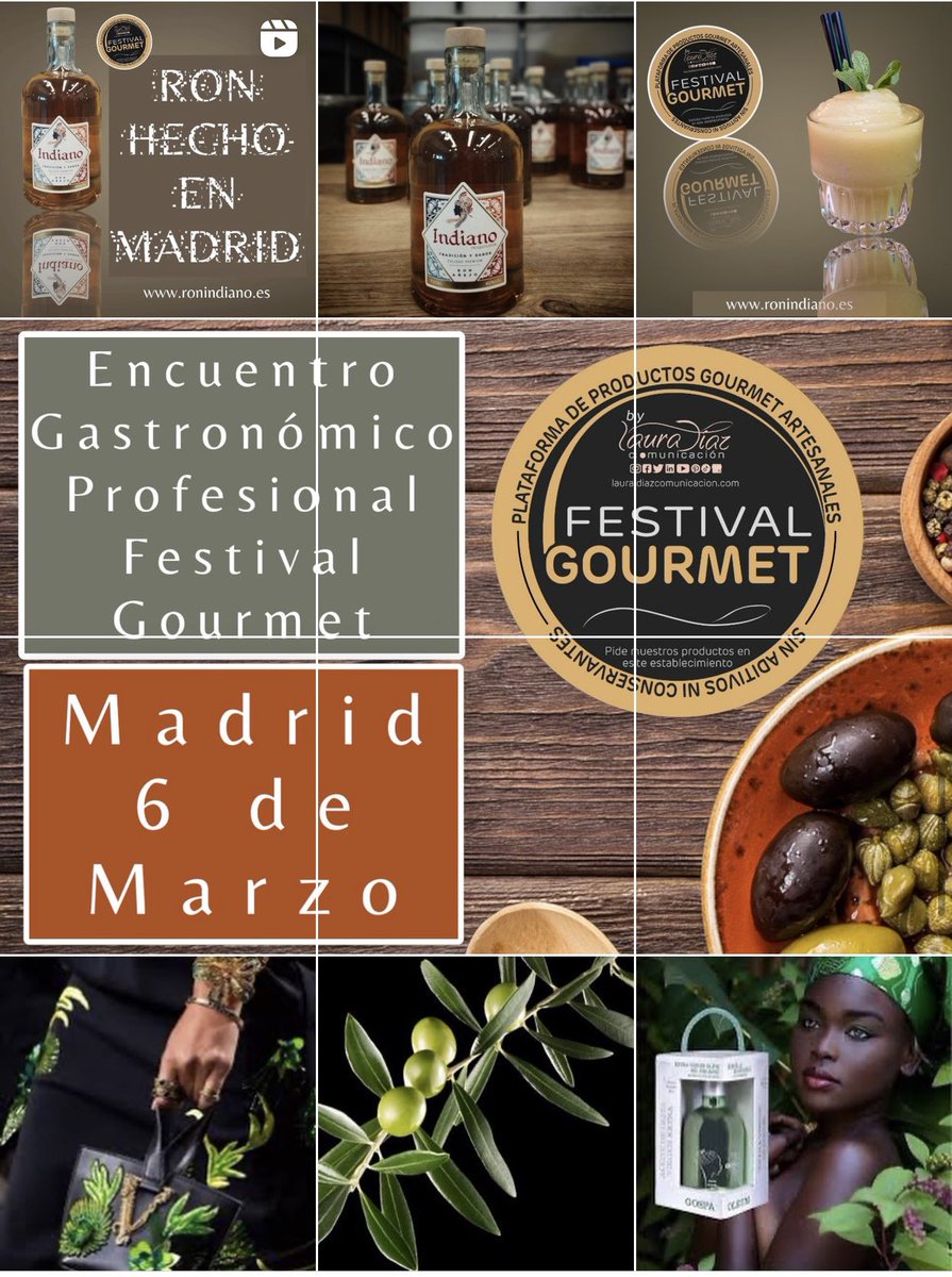 FGourmet_'s tweet photo. 𝑭𝒆𝒔𝒕𝒊𝒗𝒂𝒍 𝑮𝒐𝒖𝒓𝒎𝒆𝒕 te permite conocer y descubrir todas y cada una de las mejores marcas Gourmet del mercado existentes en España 🇪🇸.
👉🏻Cómo el excelente 𝑹𝑶𝑵 #ron_indiano 🍹.
#eventos #gastronomia #productores #gourmet #ron #rum #pequenoprodutor #gourmet https://t.co/KKazDyyRiS