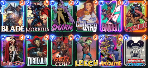 JoeCurleyCards's tweet photo. This is the best Discard deck in Marvel Snap... 
  And its all POOL 3 OR LOWER! 

I climbed 60+ cubes in a few hours at Infinite Rank https://t.co/NcTIVooH0k