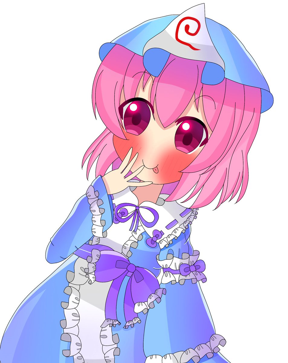 幽々子描きました！
#東方Project #西行寺幽々子 #東方イラスト #絵柄が好みっていう人にフォローされたい