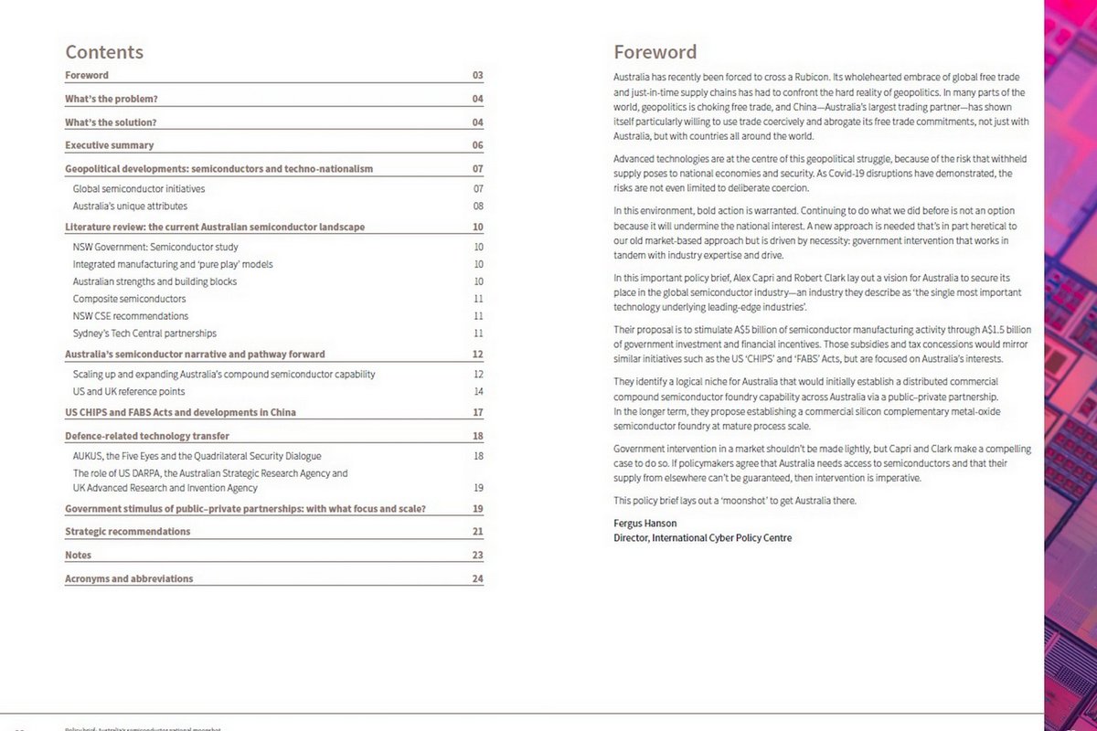 OGAWA, Tadashi on Twitter "=> "Why Australia's Semiconductor Moonshot