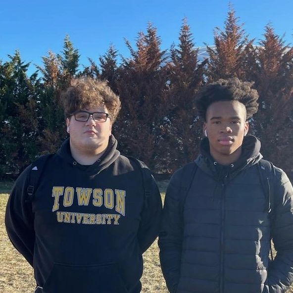MahwahHS's tweet photo. Congratulations to Anthony DePasquale and Damitrius Hester for placing 5th in the Shot Put at the Group 2 State Relays at the Bennett Center in Toms River! https://t.co/yWeYpYh5o6 https://t.co/OGiJRXlqZh