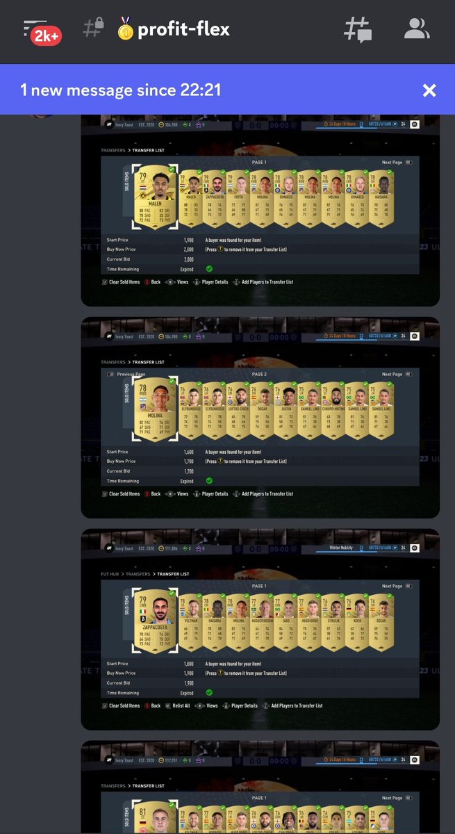 JamieEAFC's tweet image. 🚨

Not a bad first 24 hours in the re-vamped discord. 

We back 🤑