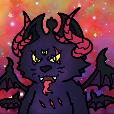 Officially mutated my 1/1 <a href="/CosmicCats_/">Cosmic Cats</a> Space Devil 🧪 

Ready to takeover the <a href="/Cosmicverse_/">cosmic</a> 🪐 

MUHAHAHA 😈

#NewProfilePic #GetCosmic