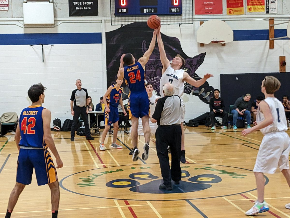 othsathletics's tweet photo. Go Panthers!  Sr. boys' basketball played @HillcrestHS tonight winning against the top ranked team, 51-49. Huge Win! https://t.co/plIj8LqBOG