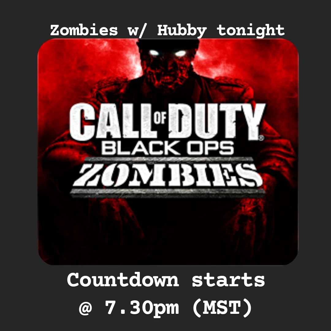 CaptMuffn's tweet photo. Brushing off some rust.
https://t.co/4OiX2VeSn7
¤
@activision @treyarch @twitch
#TwitchStream #Twitch #TwitchAffiliate #TwitchTV #TheDragonsDen #CoDBlackOps #Zombies #CoDZombies #BlackOps #BlackOpsZombies #MondayNightStream #MondayNightCoD #HubbyNights https://t.co/0nFTUneVGF