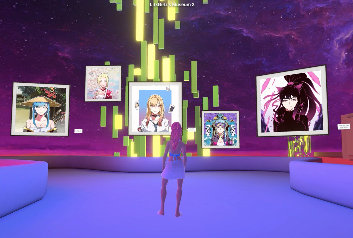 litxgirlz's tweet photo. 🔥💎@Yoshyy999 L👀ks 🥹🥰 #NFTmuseum 🔥💋🔥 visit to see it evolv!nG https://t.co/H3B92KCq6T #alwaysbuilding 
@Spatial_io @litxgirlz #NFTCommunity #NFTs #NFTartist #nftcollectors #NFTart #Illustration #NFTgold #LitAF #LITAI #AI #anime #aiart 💎🔥 https://t.co/w76O2V8ZfG