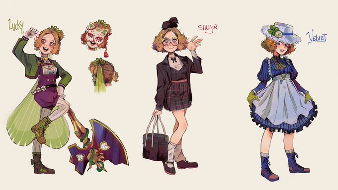 [IYR/RTG] swap au Haru!! As a Phantom Thief (Lucky), at Shujin (+crow) and in the Velvet Room!!haru lovers come eat 