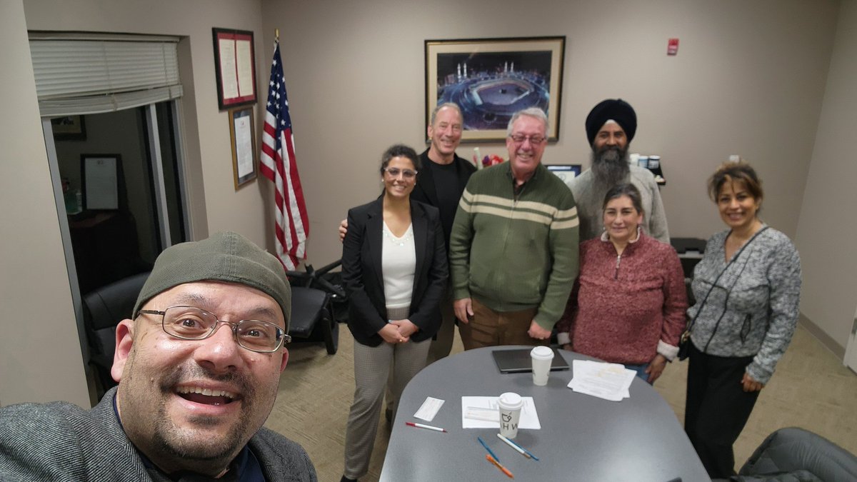 rizwanjaka's tweet photo. Jan9 Loudoun Interfaith Bridges Board Meeting at the ADAMS Sterling Mosque &amp; Visit to ADAMS Qahwa Cafe/Youth Center. Hindu Sikh Bahai Christian Jewish Muslim.
@IFCMW @MultiFaithNN @faithbasedisao @PujaSKhanna @gurvindersinghb https://t.co/EtP54x1SVi