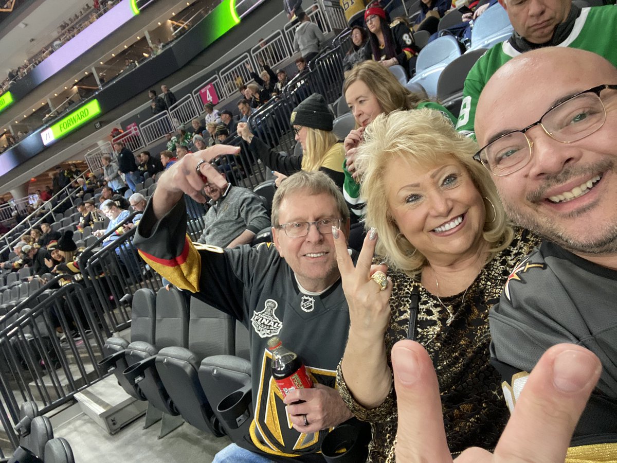 EricTheros's tweet photo. Go Knights, Go! Let’s do ‘dis! 🤘#VGK #Vegasborn https://t.co/PPEyF6tssN