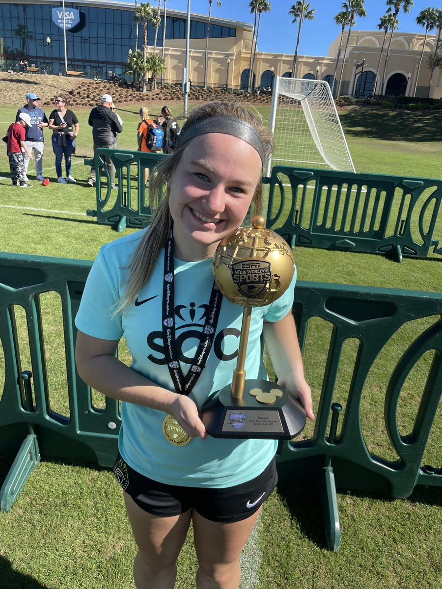 Won the championship at the Disney Showcase with PK’S!  <a href="/SQCsoccer/">SQC - Sporting Queen City</a>