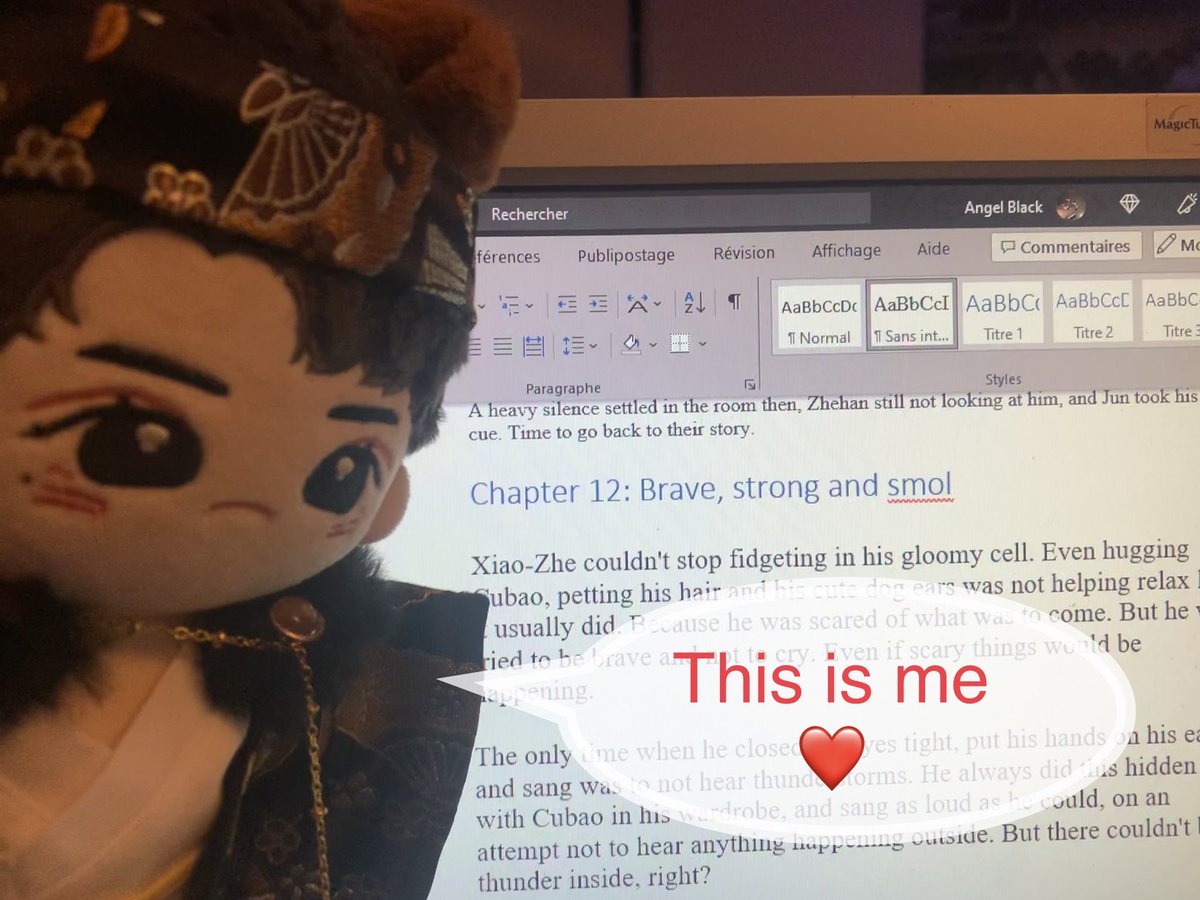 AngelShanren's tweet photo. Chapter 12 is ⚔️ done ⚔️ #OnceUponABao #LLDBang https://t.co/iCI1bz2Z81