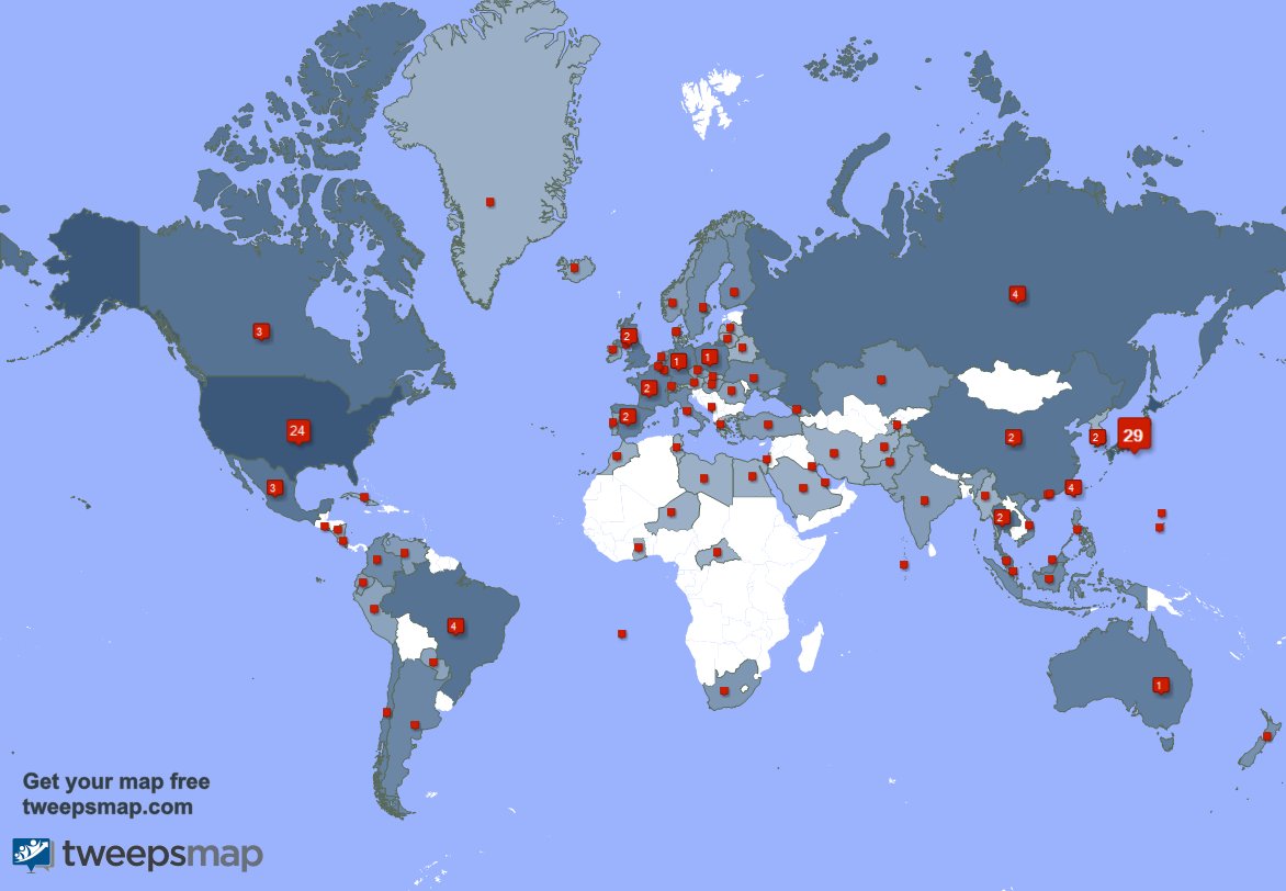 「I have 104 new followers from USA , Fran」|КМБКのイラスト