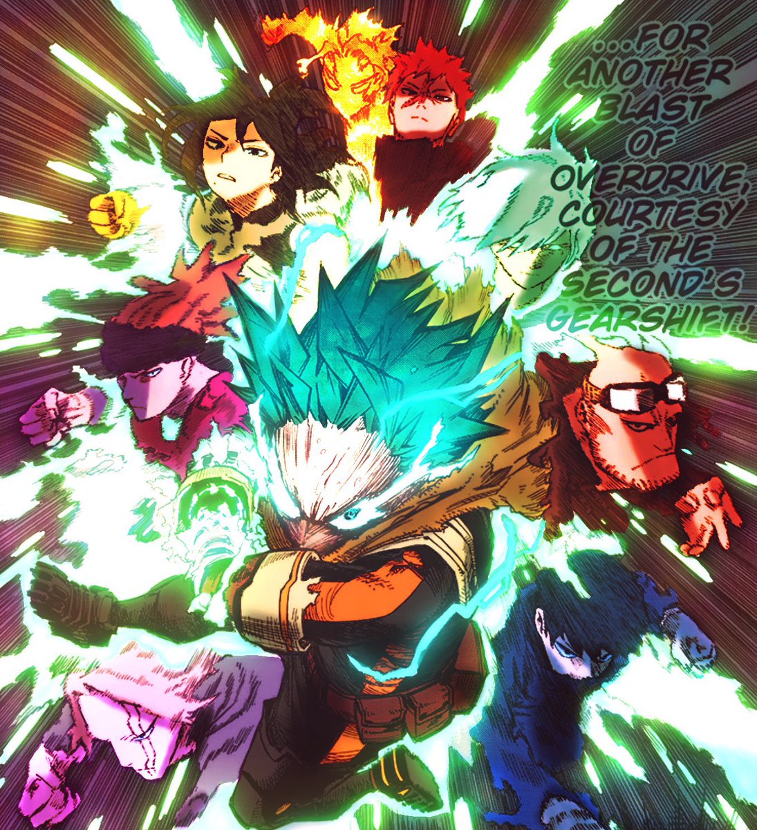 Balefulgiggi's tweet photo. The true meaning of “quirks.” #MHASpoilers #MyHeroAcademia #Deku #IzukuMidoriya https://t.co/oWEjcmbblw