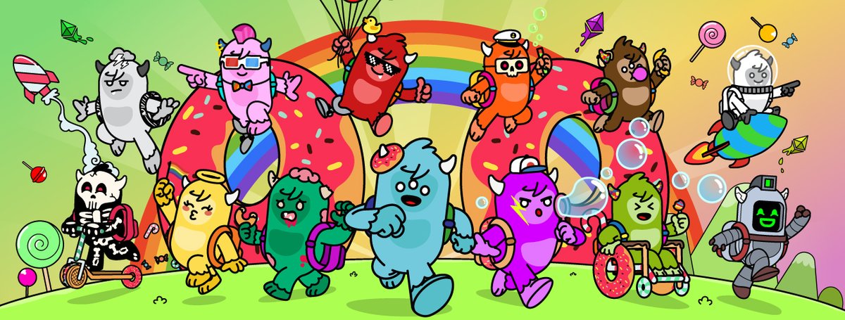 PowerMonsters 🌈 Minting now tweet media