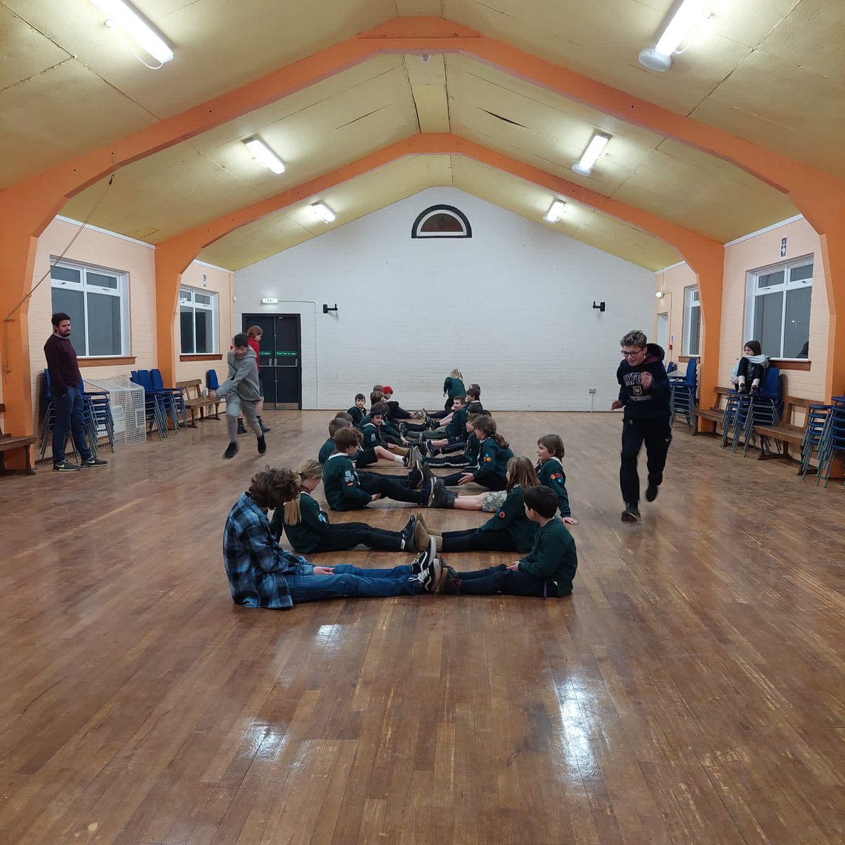 A busy first night of the year at Cubs with a game of ladders and learning the Gay Gordons in preparation for our Burnsish night fundraiser. Even our young leaders joined in on the fun! #thistlebadgeherewecome #ceilidh #skillsforlife