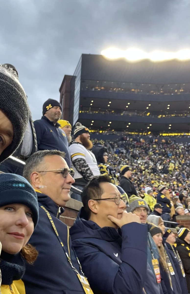 dancataldo's tweet photo. @SantaJOno We agreed when we met at the Nebraska game how important Jim Harbaugh is to the program. Great work keeping Coach Harbaugh with us! We all appreciate you at the helm for the university https://t.co/1zMHVeecZw