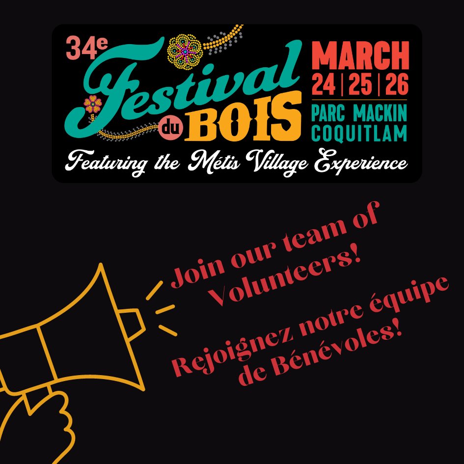 It’s that time of year again… Come help us make the 34th annual Festival du Bois another memorable weekend! Join our volunteering team:
👇
festivaldubois.ca/volunteer-form/