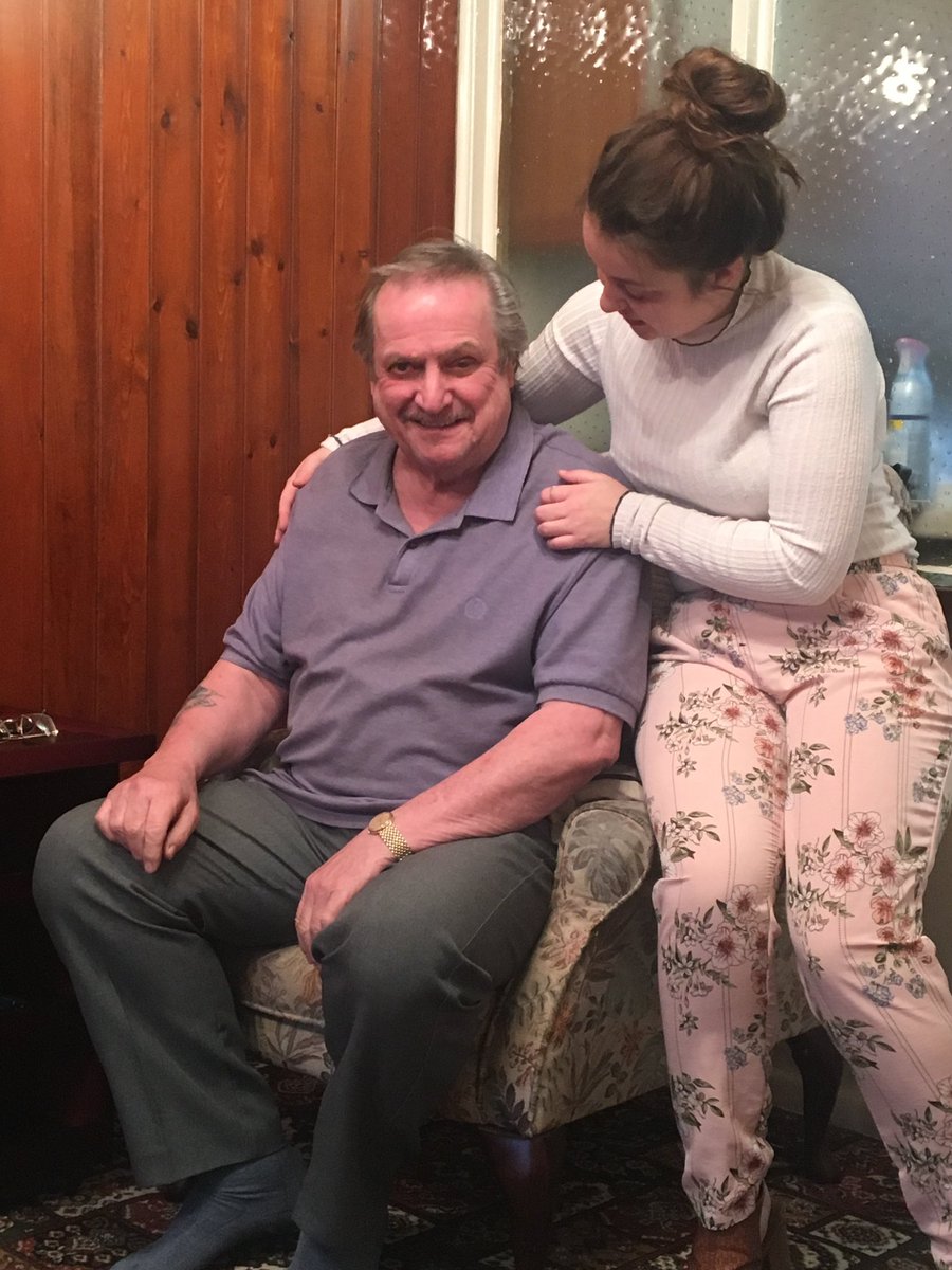 rboamx's tweet photo. Just come accross this picture of my sis with my grandad from 3 years ago, choosing to remember him this happy and healthy, not a day goes by when I don’t think of him, grief really is such a long process isn’t it 😭💔 https://t.co/XbEbaWvrja