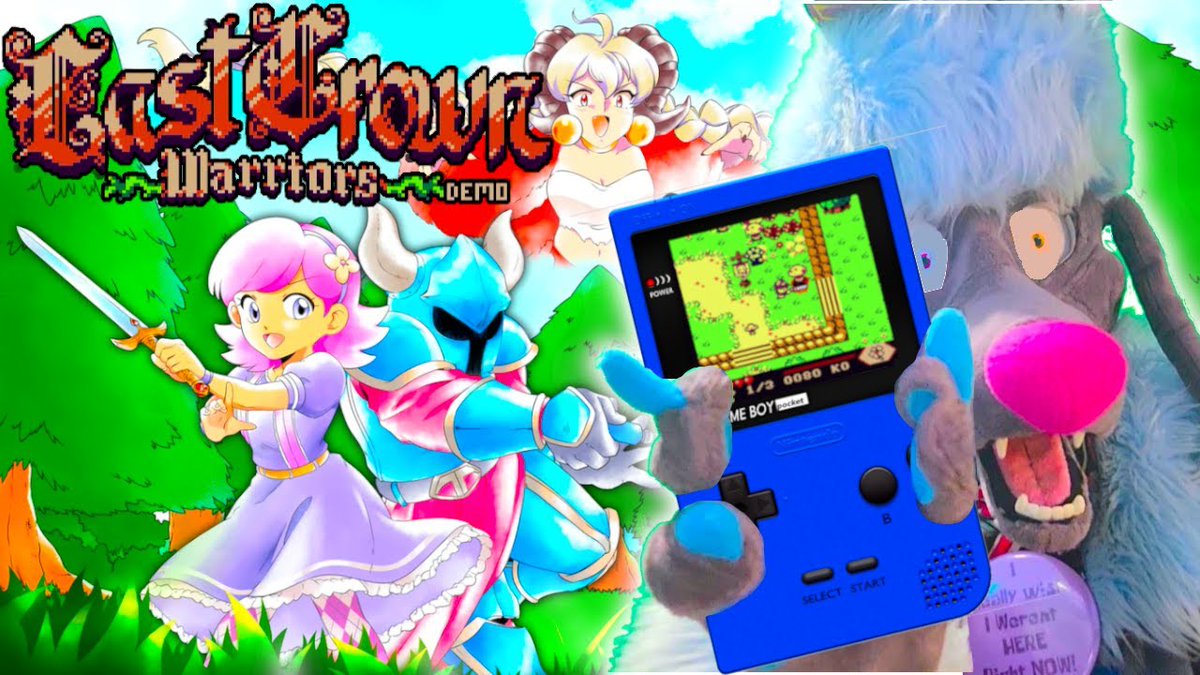 Last Crown Warriors!

This game by <a href="/lightgamesgb/">Light Games</a> that recently got funded on Kickstarter. A new gameboy game with Legend of Zelda vibes!

Video: bit.ly/3QHOlF8

#lastcrownwarriors #kickstarter #gameboy #gameboycolor #gbc #gb #furry #furries #furryfandom