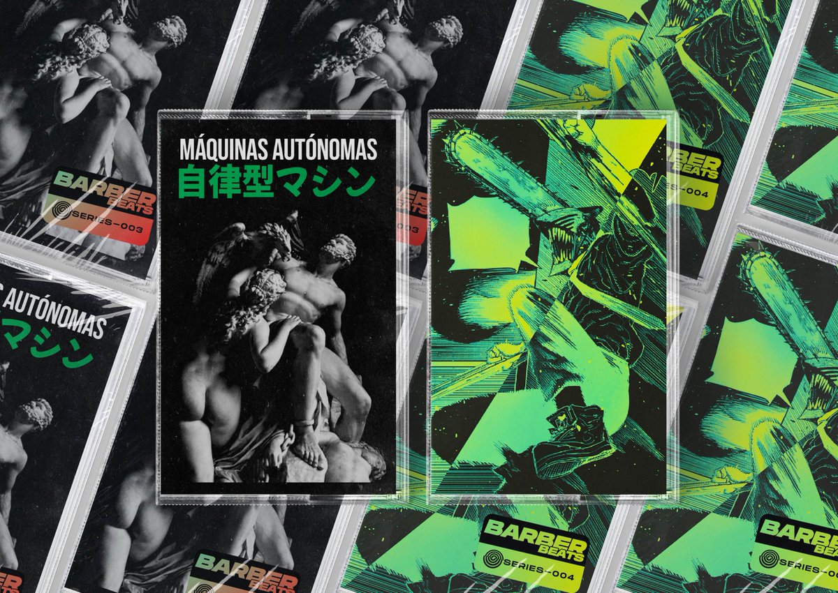 2 new tapes this Friday, January 20:

Memoria Oculta - Máquinas Autónomas / Unexpected
BARBER BEATS SERIES # 003

Mabisyo - Seasoning The Jazz Vol. 1
BARBER BEATS SERIES # 004

20-JAN-23
10 AM EST / 3 PM GMT

noproblematapes.bandcamp.com
noproblematapes.com
hiraethrecords.eu/shop/distro