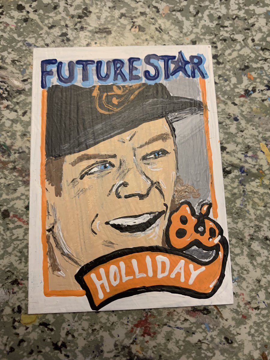 VesterSportsArt's tweet photo. Custom sketch card of @J_Holliday7 #Birdland #sketchcard #Orioles #89topps https://t.co/6bgbp3R5vg
