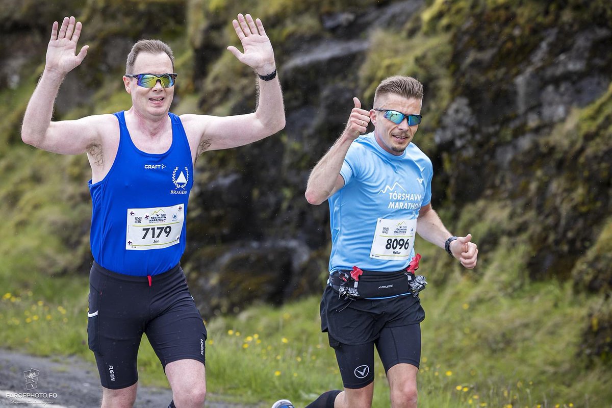 THmarathon's tweet photo. A new year with new running resolutions. Hands in the air if the Atlantic Airways Tórshavn Marathon is one of your running goals for 2023! https://t.co/6FsTjpEHN7