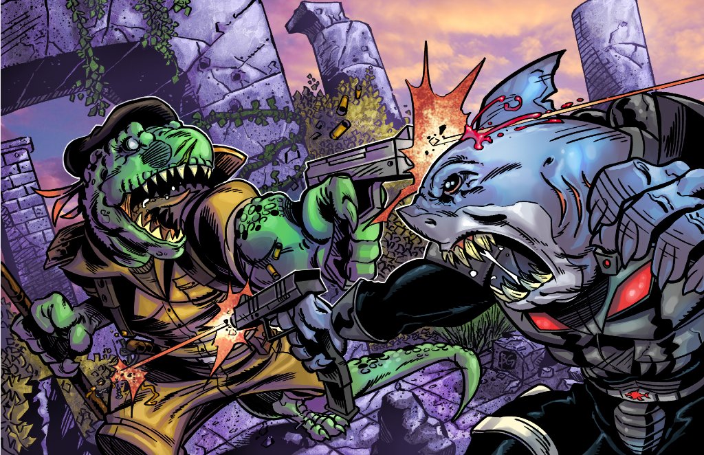 BITE_COMIC's tweet photo. Prepping to send out the first BITE mini-comic this week! If you want the FREE PDF then sign up on the pre-launch so I can add you to the email list:

https://t.co/WRpGIZEmvw

#Indie #Comics #Anthro #Shark #Dinosaur https://t.co/xBp2vhgGW3